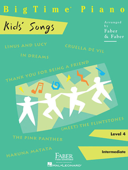 Paperback Bigtime Piano Kids' Songs - Level 4 Book