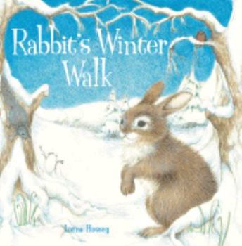 Hardcover Rabbit's Winter Walk Book