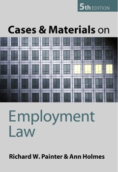 Paperback Cases and Materials on Employment Law Book