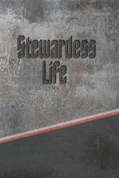 Stewardess Life: Personalized Isometric Dot Notebook 120 pages 6"x9"