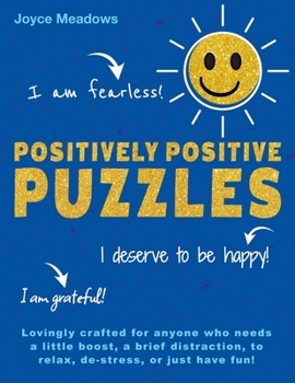 Paperback Positively Positive Puzzles Book