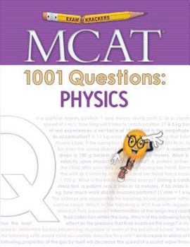Paperback Examkrackers MCAT 1001 Questions: Physics Book
