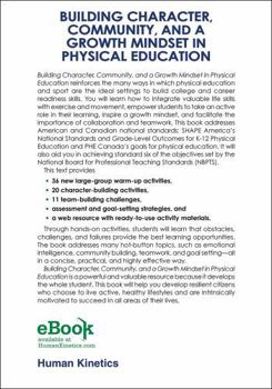 Paperback Building Character, Community, and a Growth Mindset in Physical Education: Activities That Promote Learning and Emotional and Social Development Book