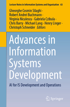 Paperback Advances in Information Systems Development: AI for Is Development and Operations Book
