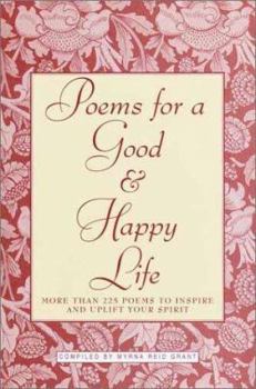 Hardcover Poems for a Good & Happy Life Book