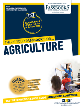 Paperback Agriculture (Cst-1): Passbooks Study Guide Volume 1 Book