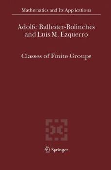 Hardcover Classes of Finite Groups Book