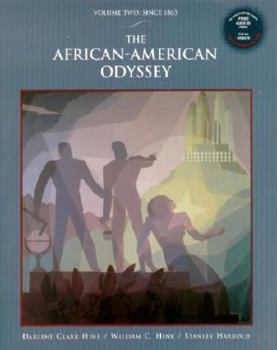Hardcover The African-American Odyssey: Volume II, with Audio CD Book