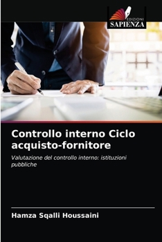 Paperback Controllo interno Ciclo acquisto-fornitore [Italian] Book