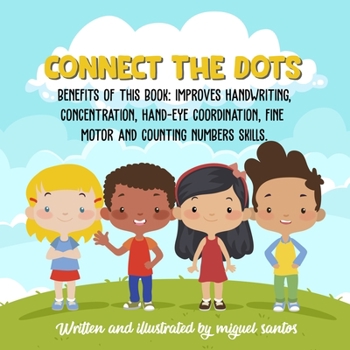 Paperback Connect The Dots: Activity Book For Kids Book