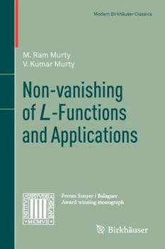 Paperback Non-Vanishing of L-Functions and Applications Book