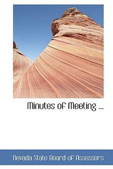 Paperback Minutes of Meeting ... Book