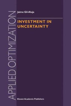Hardcover Investment in Uncertainty Book