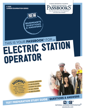 Paperback Electric Station Operator (C-3291): Passbooks Study Guide Volume 3291 Book