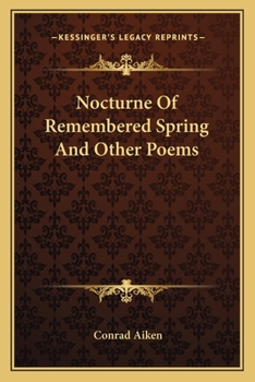 Paperback Nocturne Of Remembered Spring And Other Poems Book