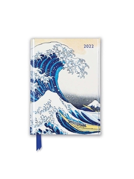 Hardcover Katsushika Hokusai - The Great Wave Pocket Diary 2022 Book