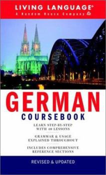 Paperback German Coursebook: Basic-Intermediate (Complete Basic Courses) (English and German Edition) Book