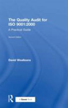 Hardcover The Quality Audit for ISO 9001: 2000: A Practical Guide Book