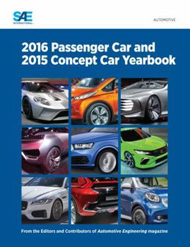 Paperback 2016 Passenger Car and 2015 Concept Car Yearbook Book