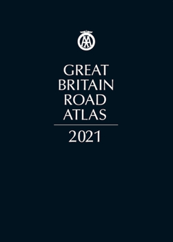 Leather Bound Great Britain Road Atlas 2021 Leather Book