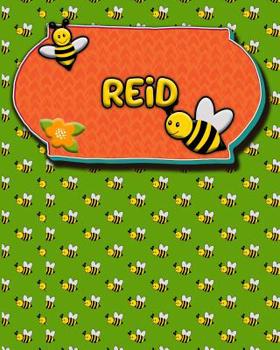 Paperback Handwriting Practice 120 Page Honey Bee Book Reid: Primary Grades Handwriting Book K-2 Book