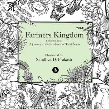 Paperback Farmers Kingdom: Colouring Book - A Journey to the Farmlands of Tamil Book