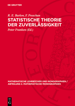 Hardcover Statistische Theorie Der Zuverlässigkeit [German] Book