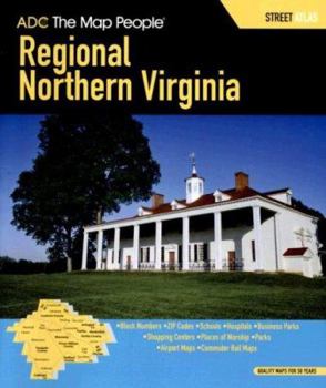 Spiral-bound Regional Northern Virginia Street Atlas Book