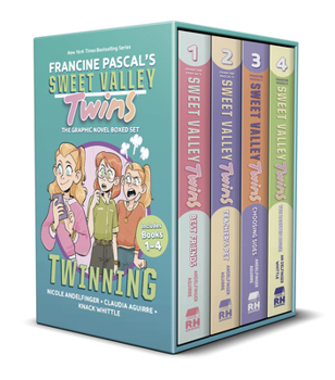 Paperback Sweet Valley Twins: Twinning Boxed Set (Books 1-4): Best Friends; Teacher's Pet; Choosing Sides; The Haunted House (a Graphic Novel Boxed Set) Book