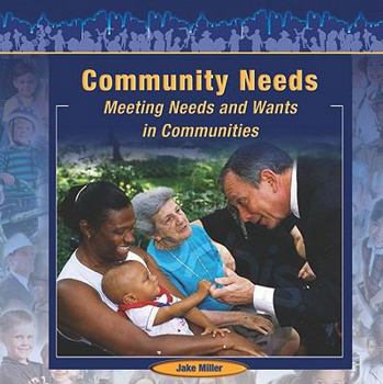 Paperback Community Needs: Meeting Needs and Wants in Communities Book