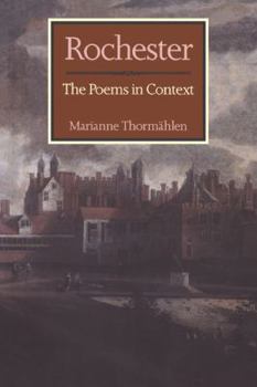 Paperback Rochester: The Poems in Context Book