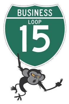 Paperback Business Loop 15: 6x9 College Ruled Line Paper 150 Pages Book