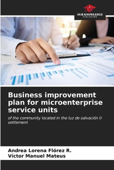 Paperback Business improvement plan for microenterprise service units Book