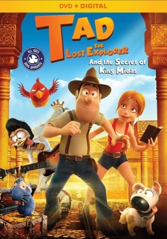 DVD Tad the Lost Explorer and the Secret of King Midas Book
