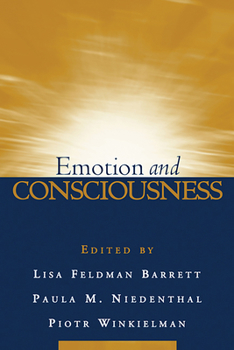 Paperback Emotion and Consciousness Book