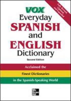 Paperback Vox Everyday Spanish and English Dictionary: English-Spanish/Spanish-English Book
