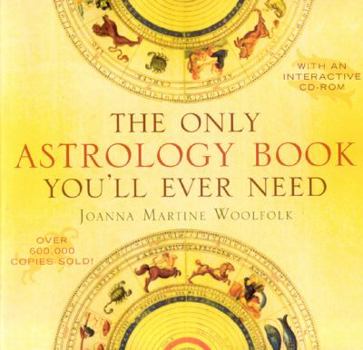 Paperback The Only Astrology Book You'll Ever Need [With Interactive CDROM] Book