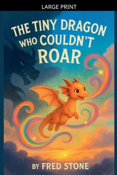 Paperback The Tiny Dragon Who Couldn't Roar [Large Print] Book