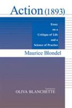 Paperback Action (1893): Essay on a Critique of Life and a Science of Practice Book