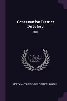 Paperback Conservation District Directory: 2001 Book