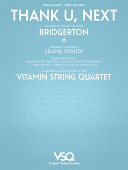 Paperback Thank U, Next - Featured in the Netflix Series Bridgerton for String Quartet Book