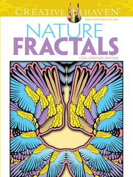 Paperback Nature Fractals Coloring Book