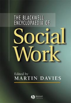 Paperback Blackwell Encyclopedia of Social Work Book