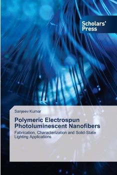 Paperback Polymeric Electrospun Photoluminescent Nanofibers Book