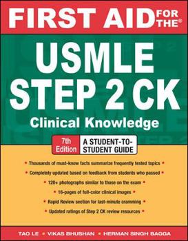 Paperback First Aid for the USMLE Step 2 CK Book