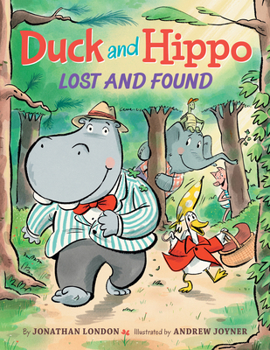 Hardcover Duck and Hippo Lost and Found Book