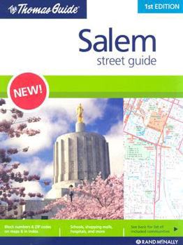 Spiral-bound The Thomas Guide Salem Street Guide Book