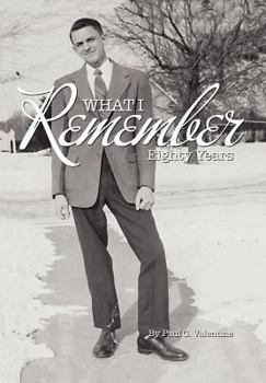 Hardcover What I Remember: Eighty Years Book