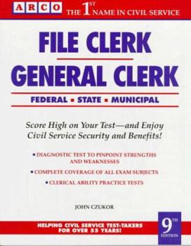 Paperback File Clerk/General Clerk 9th Ed Book