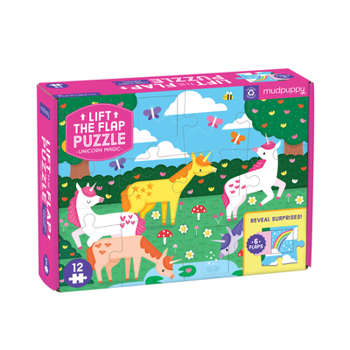 Misc. Unicorn Magic 12 Piece Lift the Flap Puzzle Book